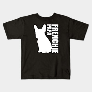 French Bulldog "Frenchie Papa" Kids T-Shirt